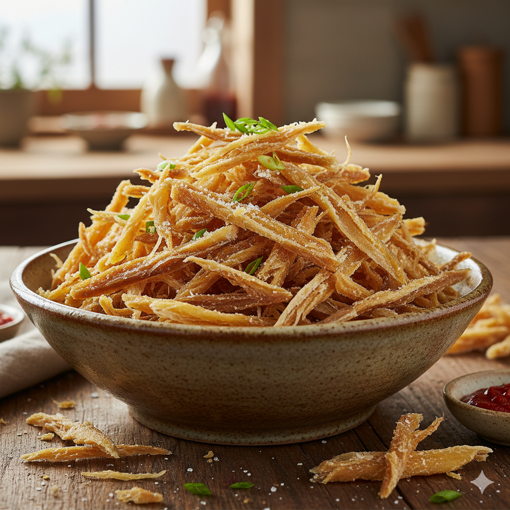 60代の筋肉を増やすための必須食材、干しタラ(プゴチェ)