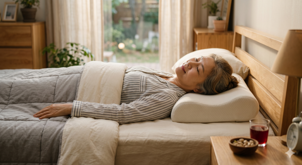 熟睡 枕ストレッチで脳のリラックススイッチをONにする方法