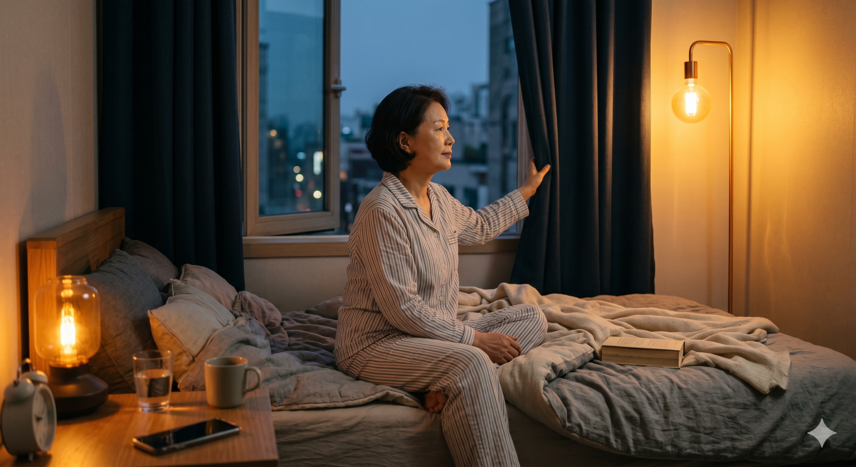 メラトニンと光の温度：遮光カーテンより効果的な3000K以下の熟睡環境