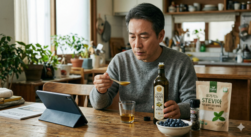 뇌 염증 음식 피하고 뇌세포 보호하는 올리브오일과 항염 식단 가이드