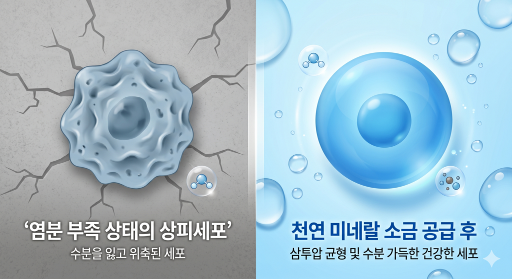 천연 미네랄 소금 치유