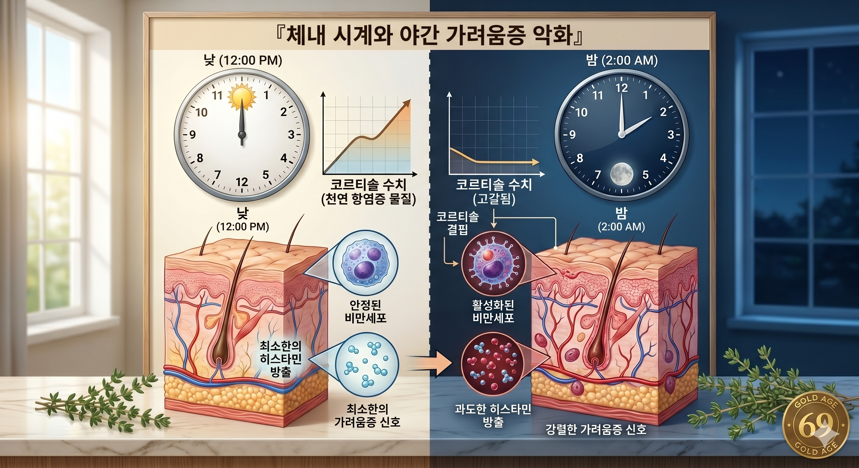 가려운 피부 해결방법